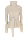 Zimmermann Illustration Peplum Sweater