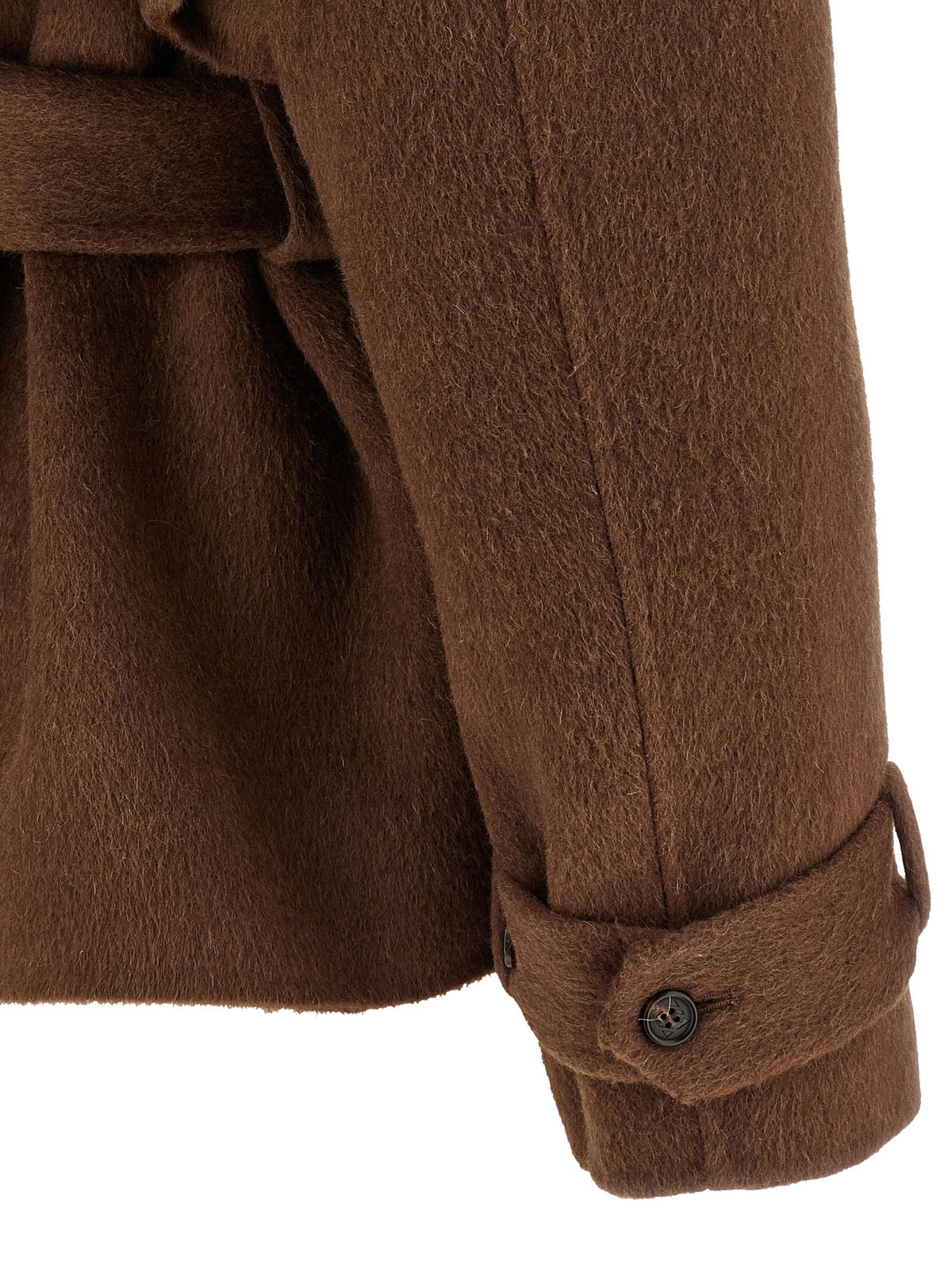 Giuseppe Di Morabito Shearling Neck Coat Giuseppe Di Morabito