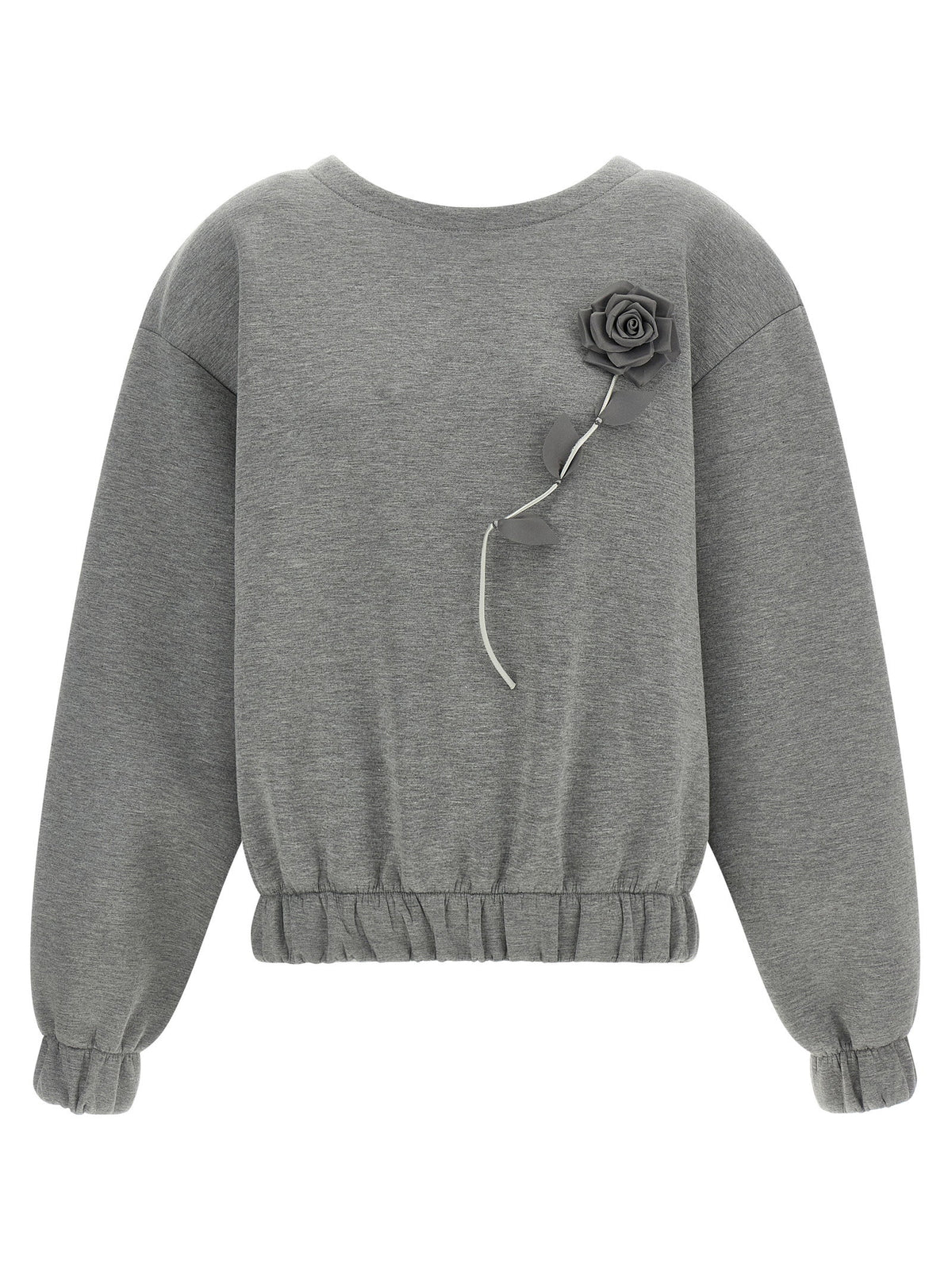 Giuseppe Di Morabito Removable Flower Application Sweatshirt Giuseppe Di Morabito