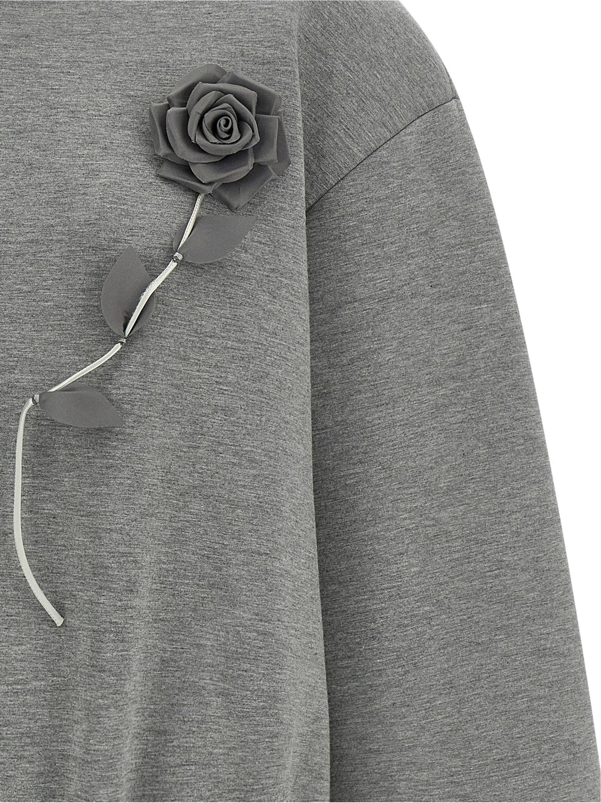 Giuseppe Di Morabito Removable Flower Application Sweatshirt Giuseppe Di Morabito