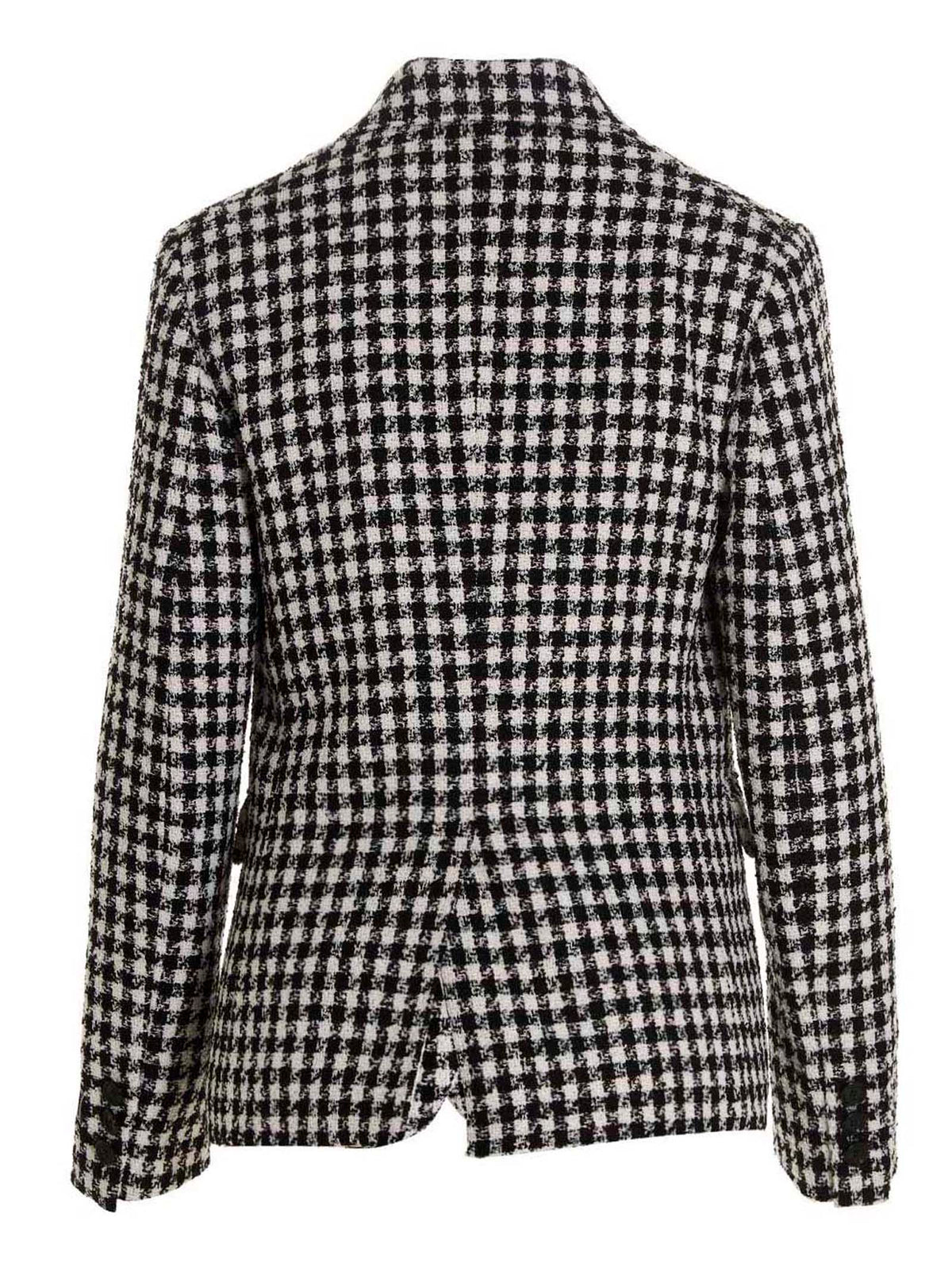 Versace Tweed Wool Blazer Jacket