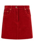 Versace Corduroy Skirt Versace