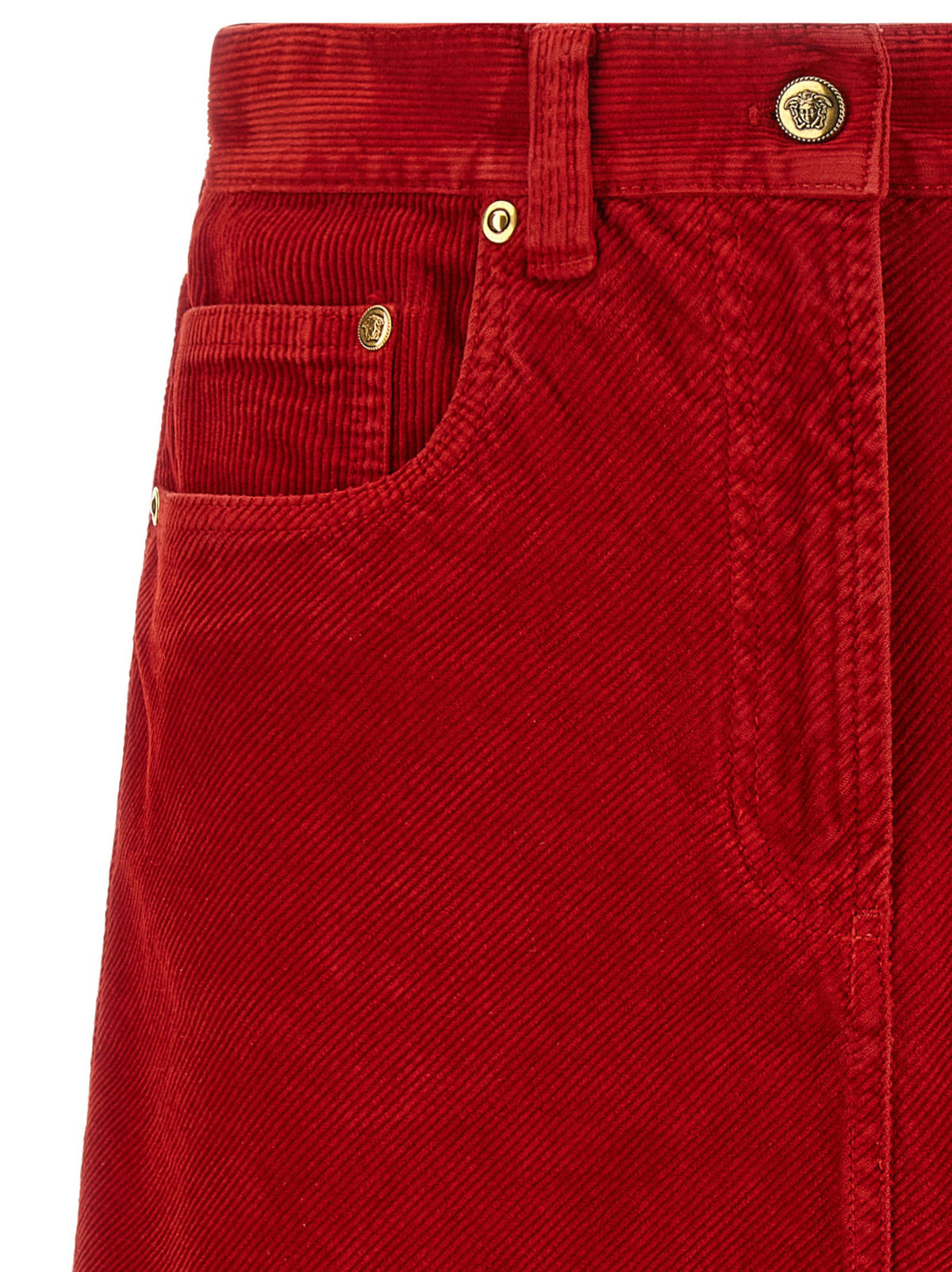 Versace Corduroy Skirt Versace