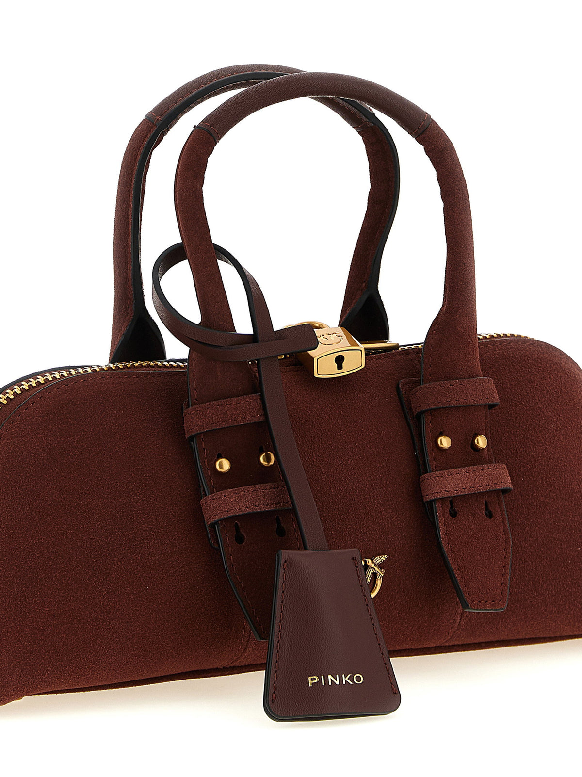 Pinko Bowling Baguette Shoulder Bag Pinko