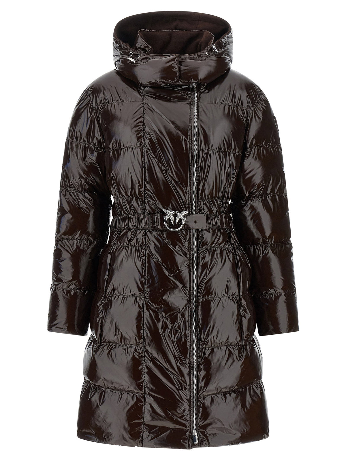 Pinko Love Birds Buckle Down Jacket