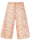 Bluemarble All over embroidered shorts