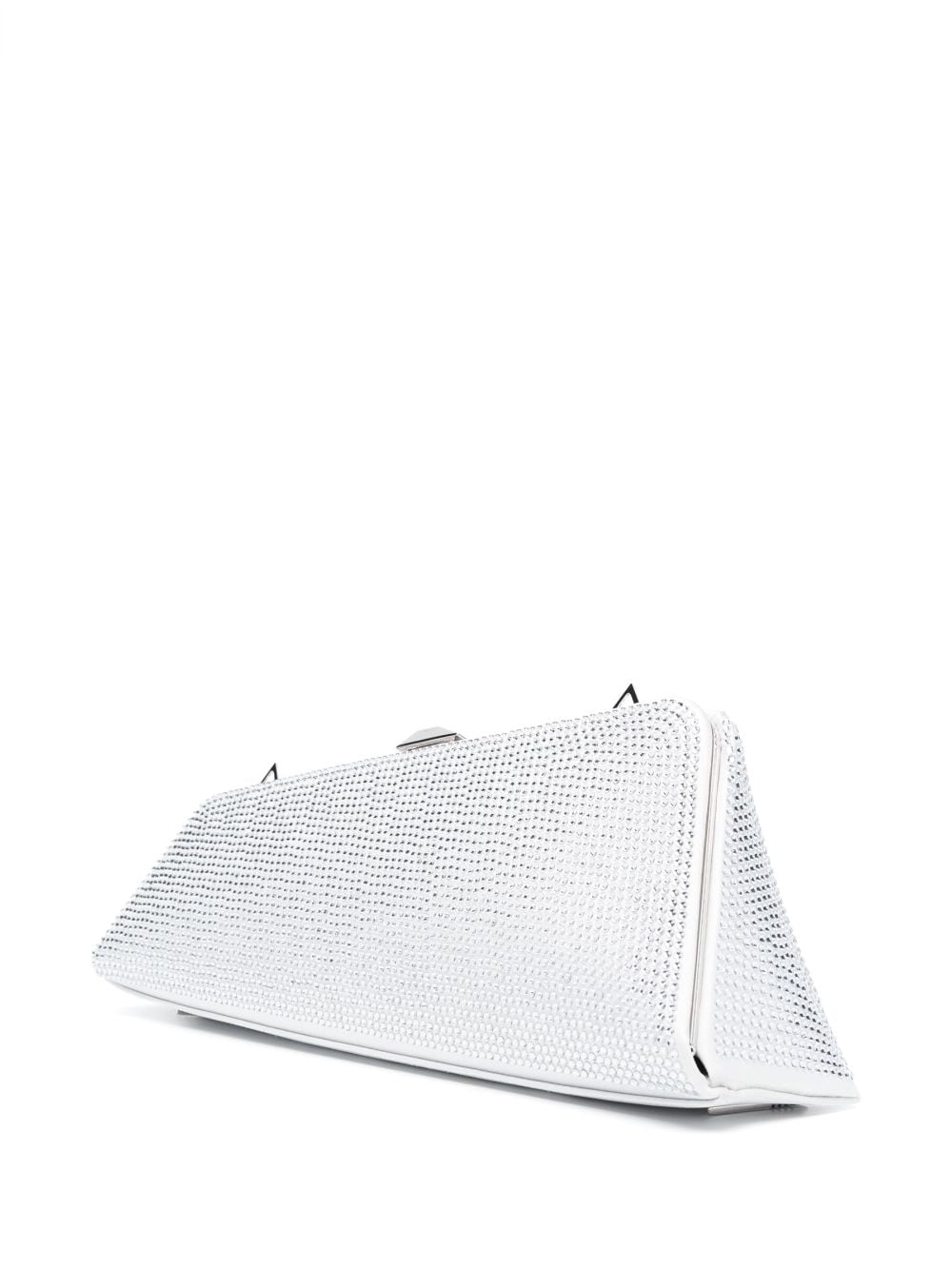 The Attico Long Night crystal-embellished clutch bag The Attico