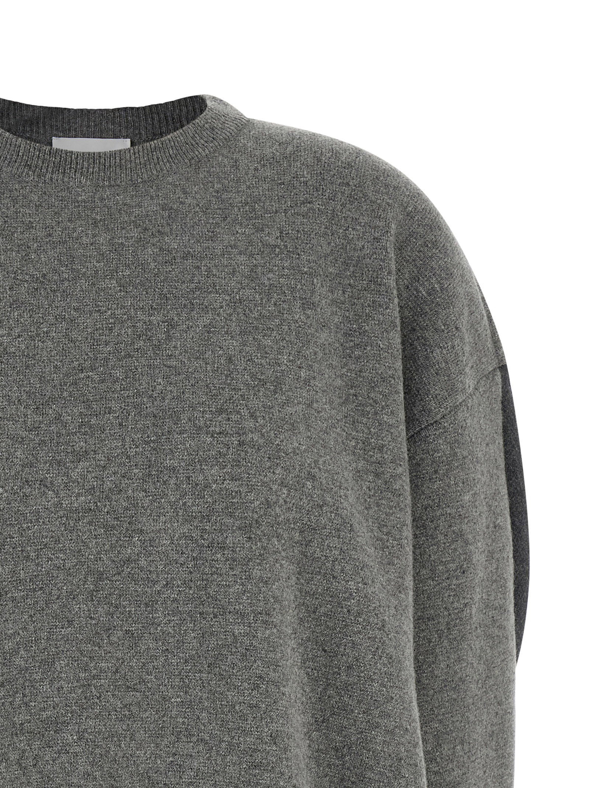 Nude Two-tone Sleeve Sweater