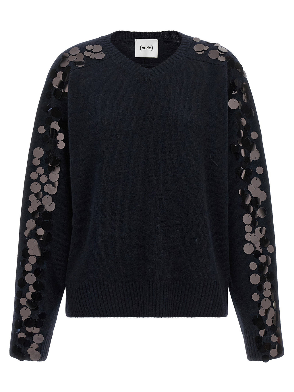 Nude Sequin Sweater