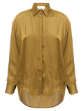 Nude Satin Shirt Nude
