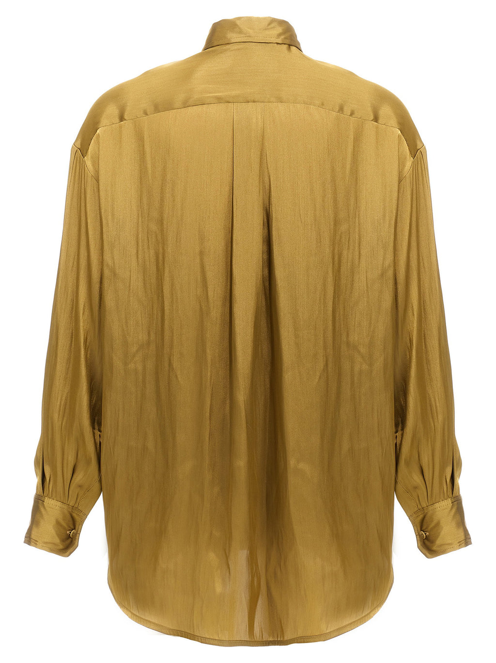 Nude Satin Shirt Nude