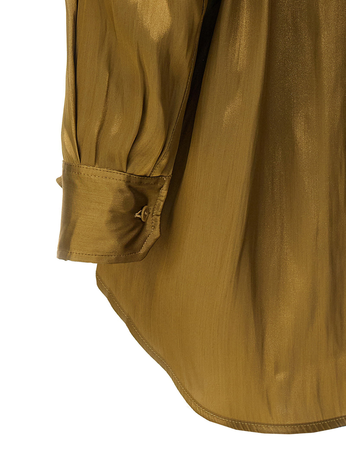 Nude Satin Shirt Nude