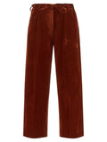 Nude Velvet Pants Nude