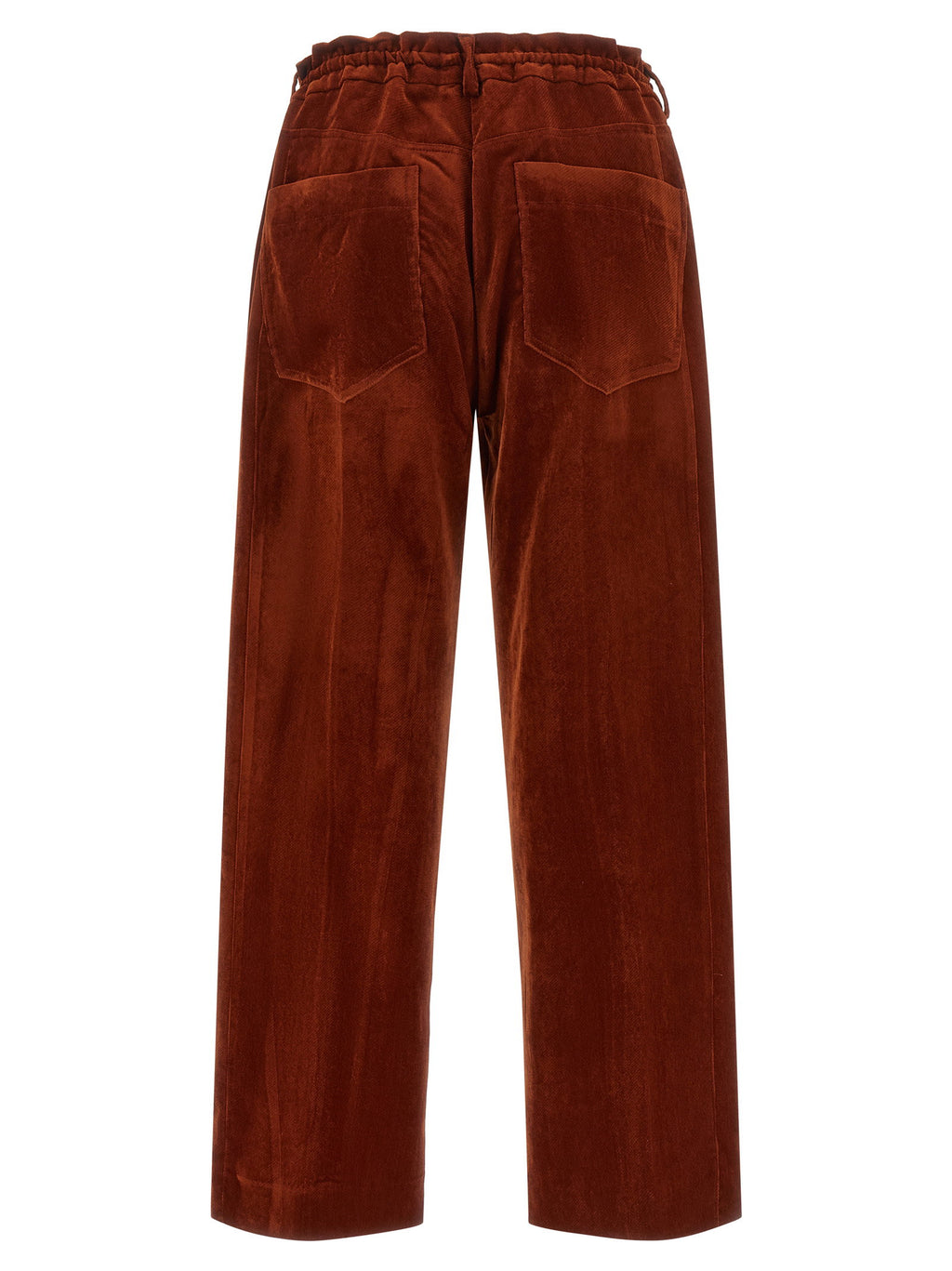 Nude Velvet Pants Nude