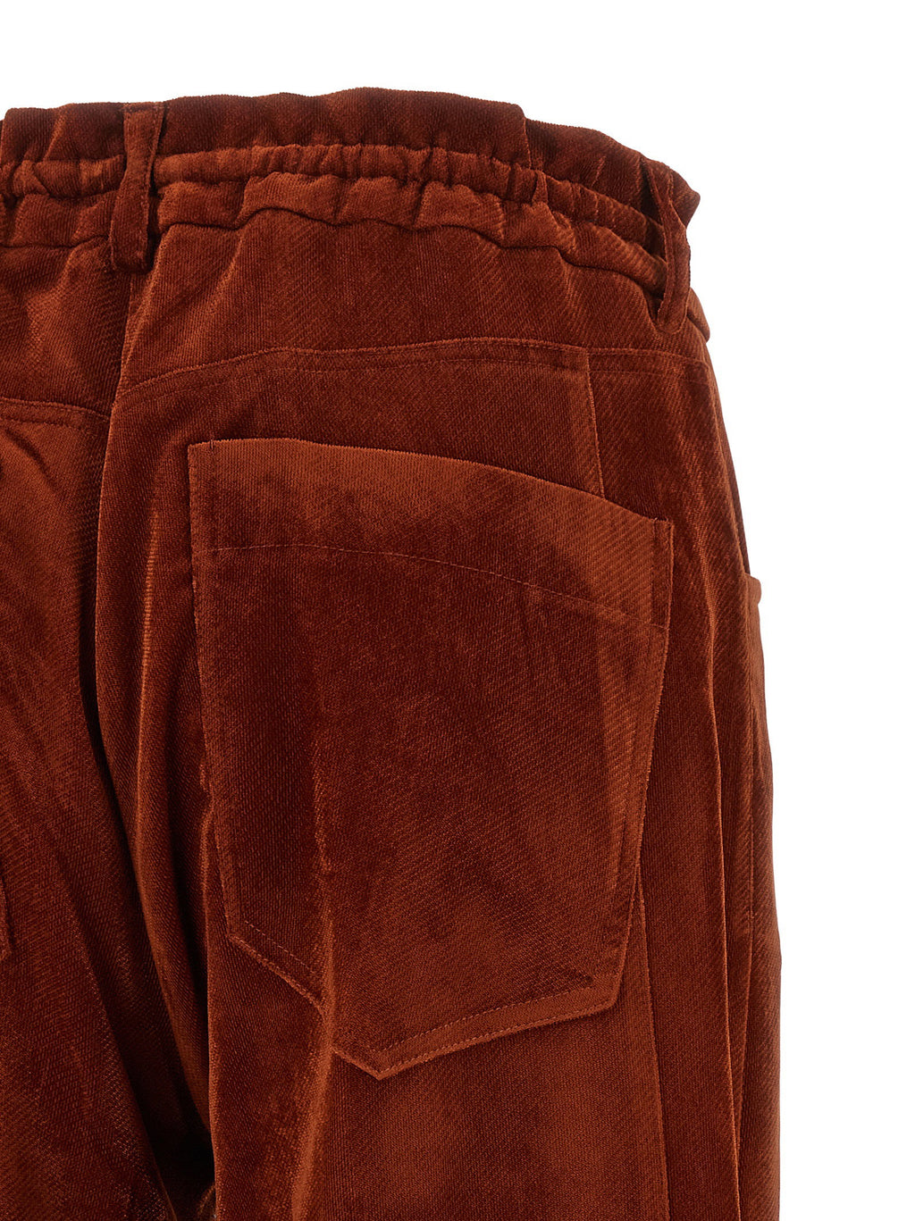 Nude Velvet Pants Nude
