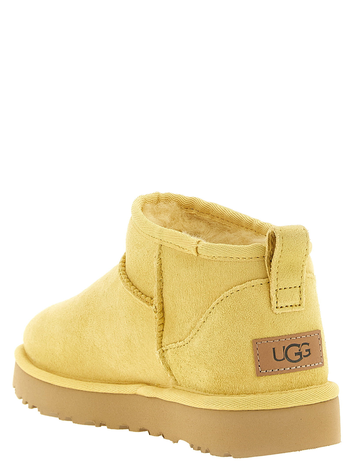UGG Classic Ultra Mini Yellow Ankle Boots UGG