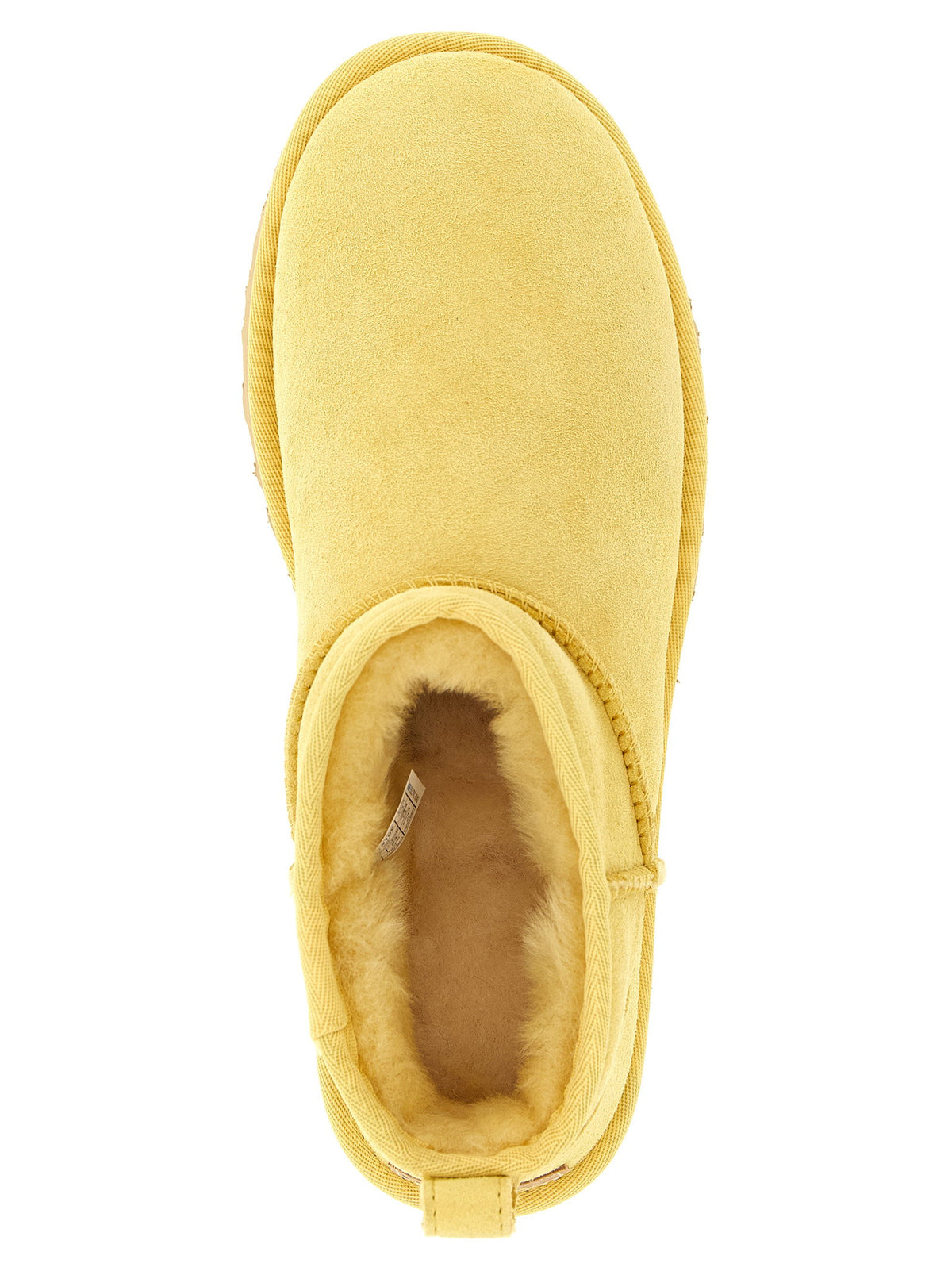 UGG Classic Ultra Mini Yellow Ankle Boots UGG