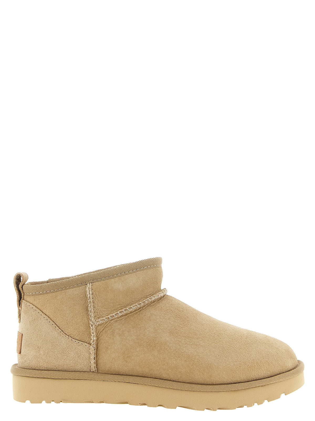 UGG Classic Ultra Mini Beige Ankle Boots UGG