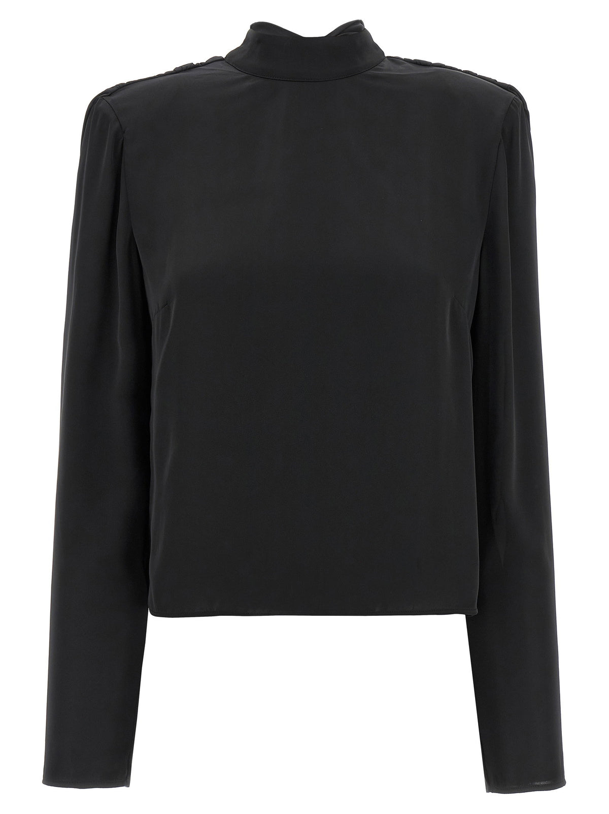 Rotate Birger Christensen Satin Drapy Back Top