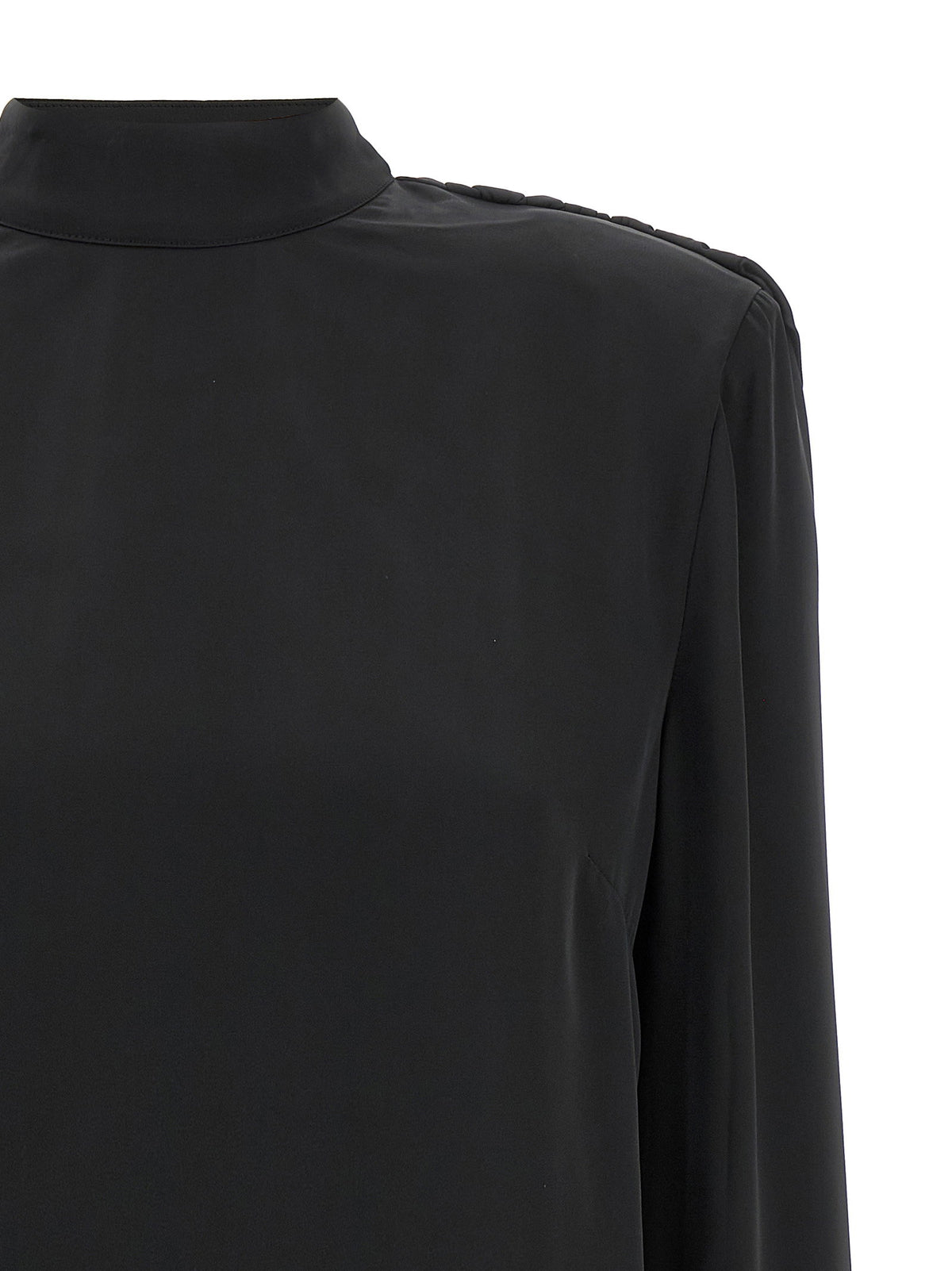 Rotate Birger Christensen Satin Drapy Back Top