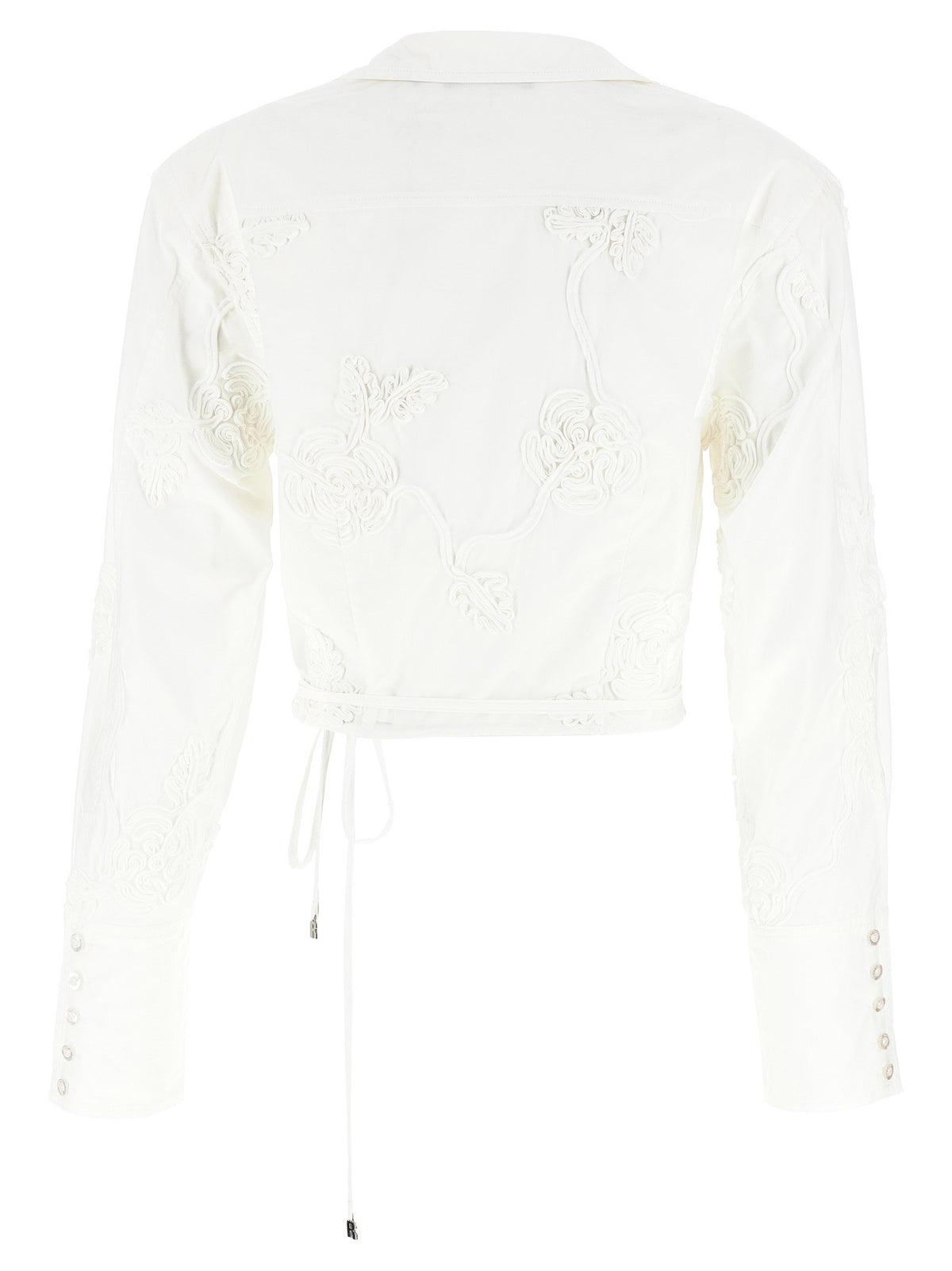 Rotate Birger Christensen Wrap Cotton Shirt