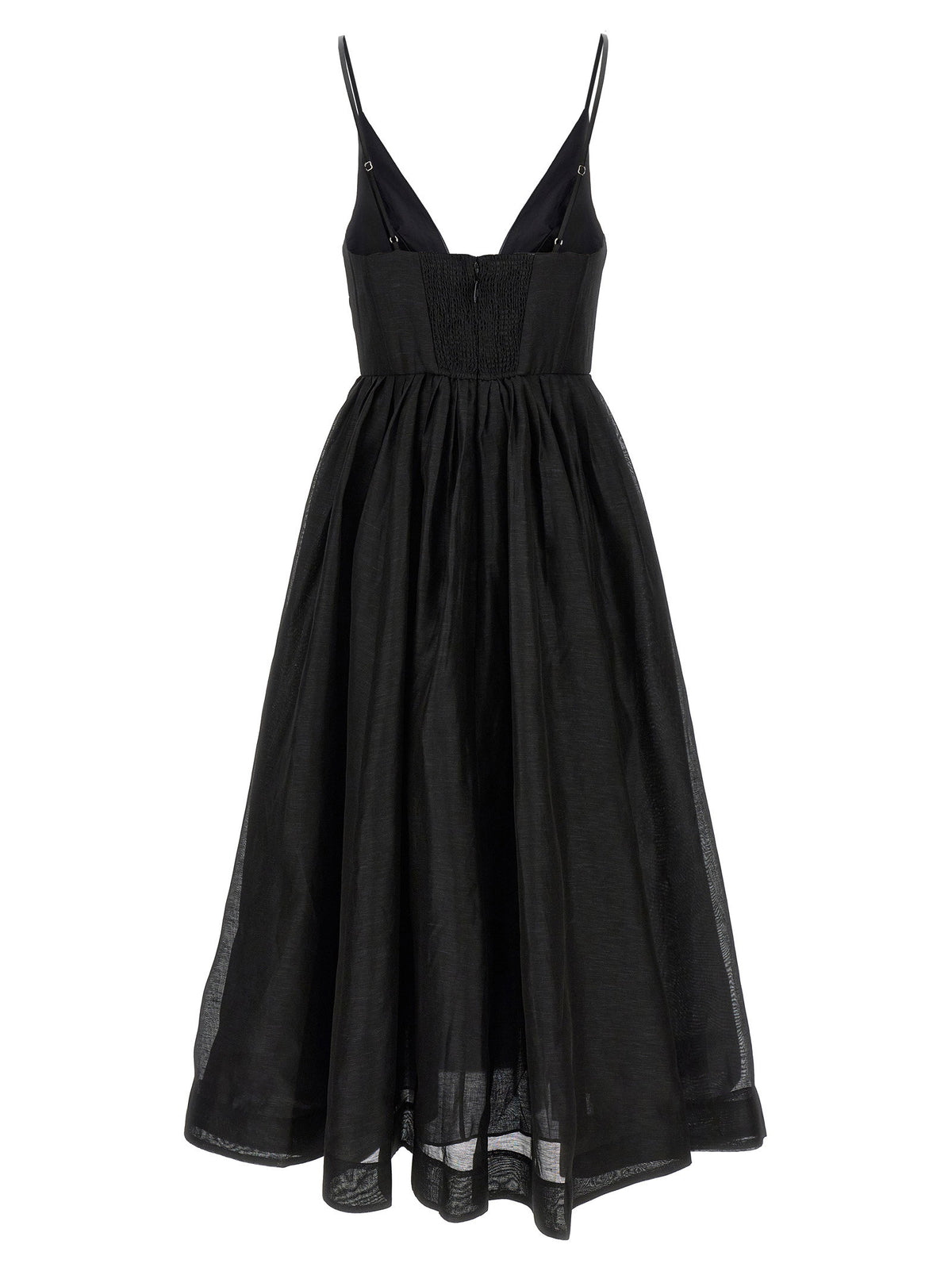 Zimmermann Illustration V Neck Midi Dress