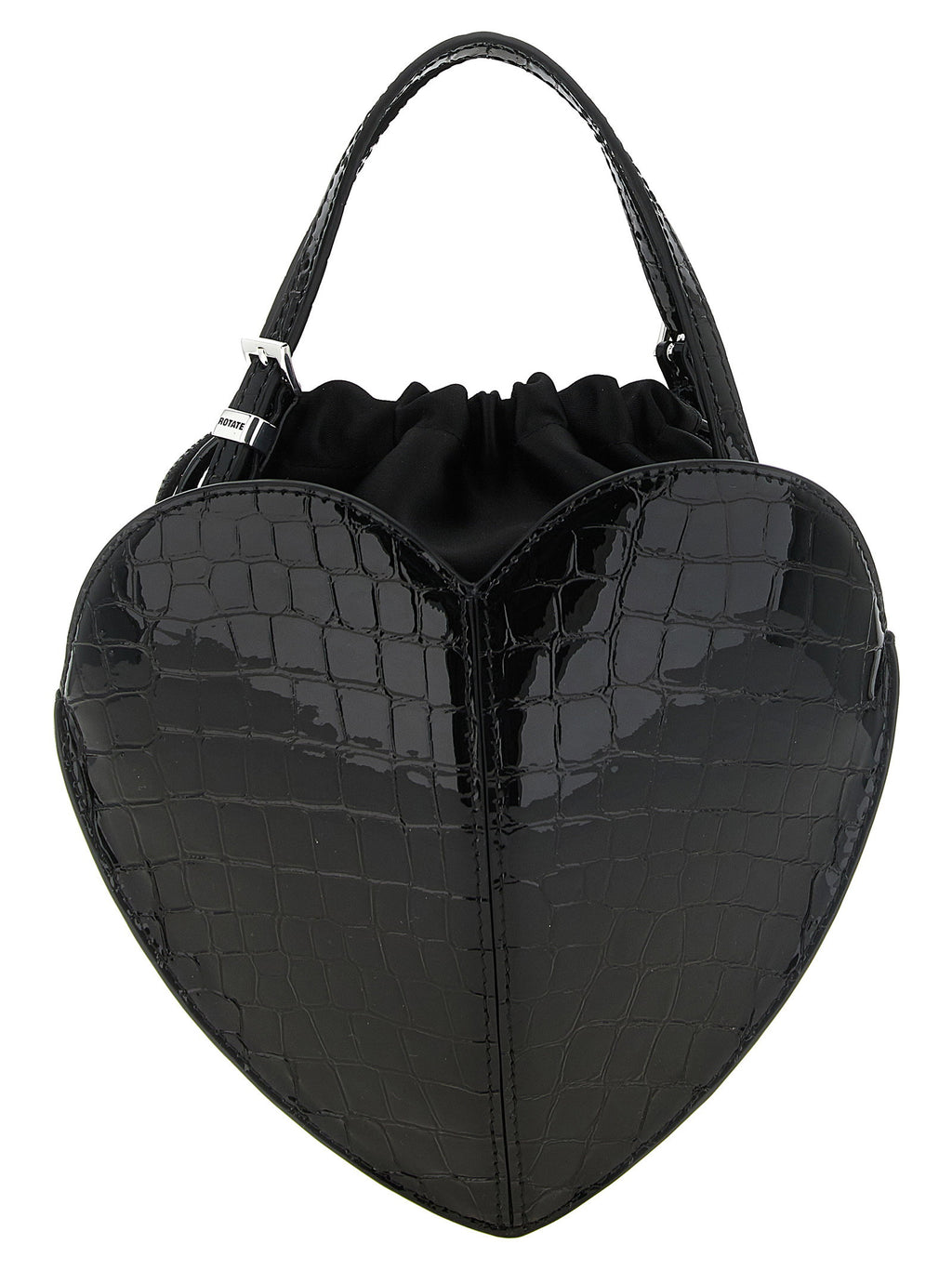 Rotate Birger Christensen Black The Heart Handbag Rotate Birger Christensen