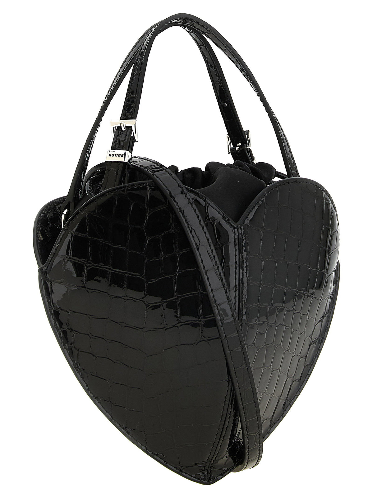 Rotate Birger Christensen Black The Heart Handbag Rotate Birger Christensen