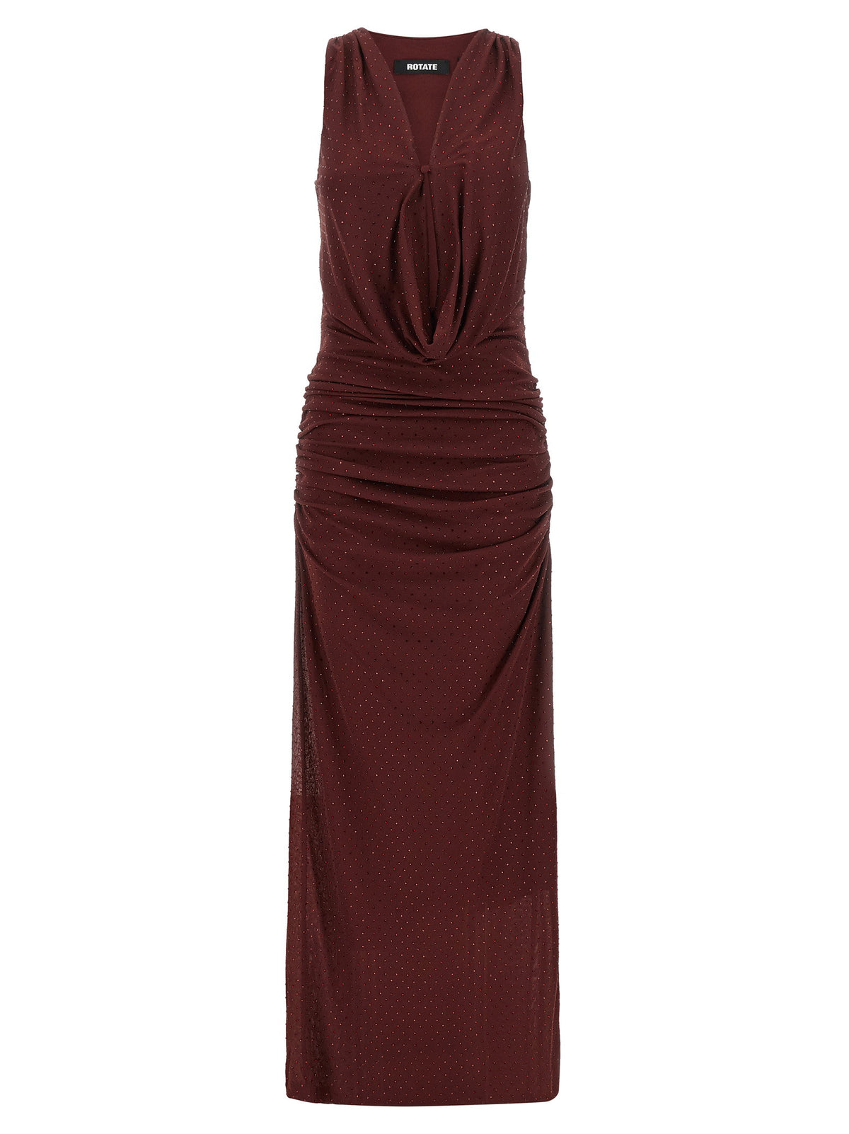 Rotate Birger Christensen Halterneck Maxi Dress