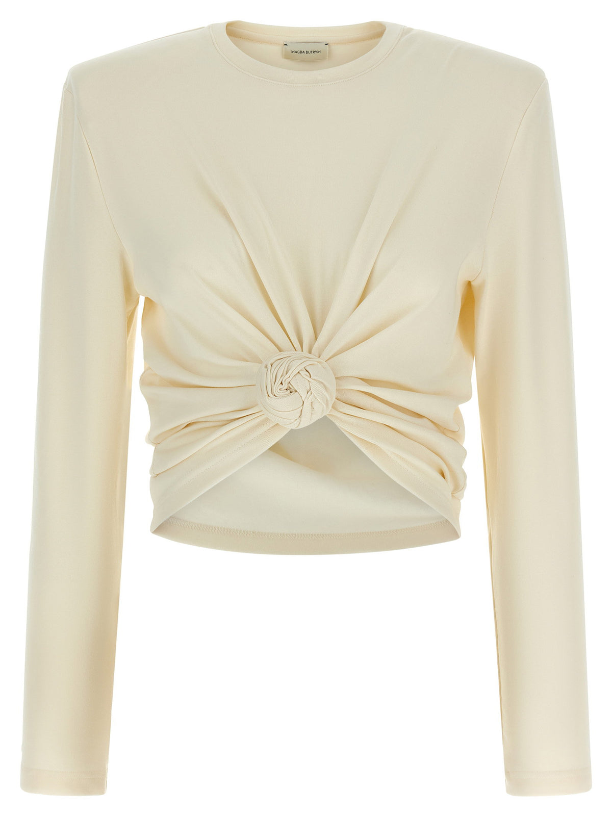 Magda Butrym Blouse 14 Cream Sweater Magda Butrym