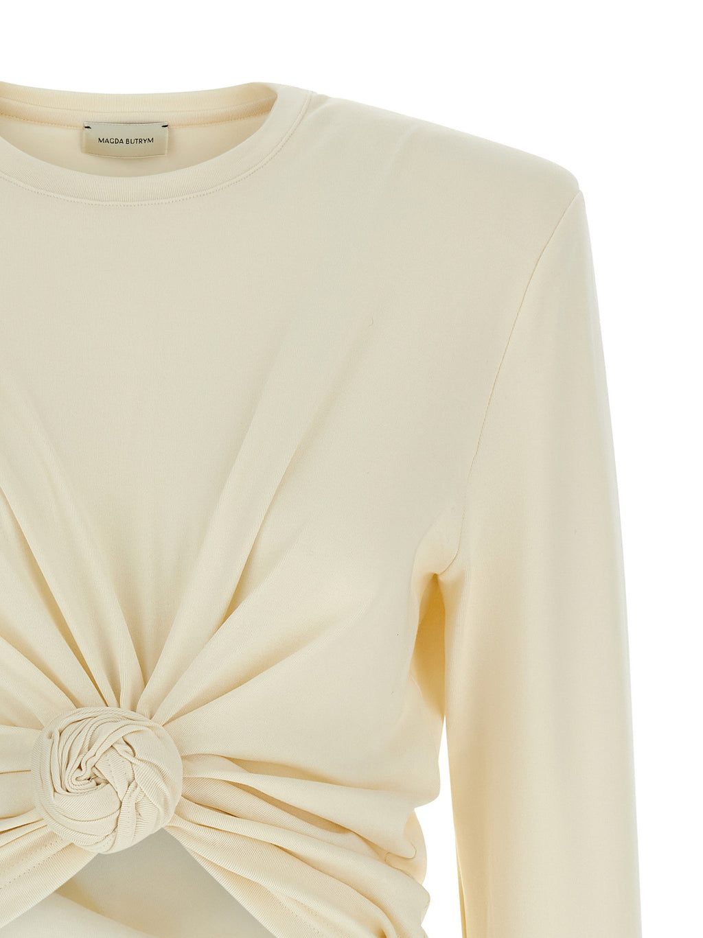 Magda Butrym Blouse 14 Cream Sweater Magda Butrym