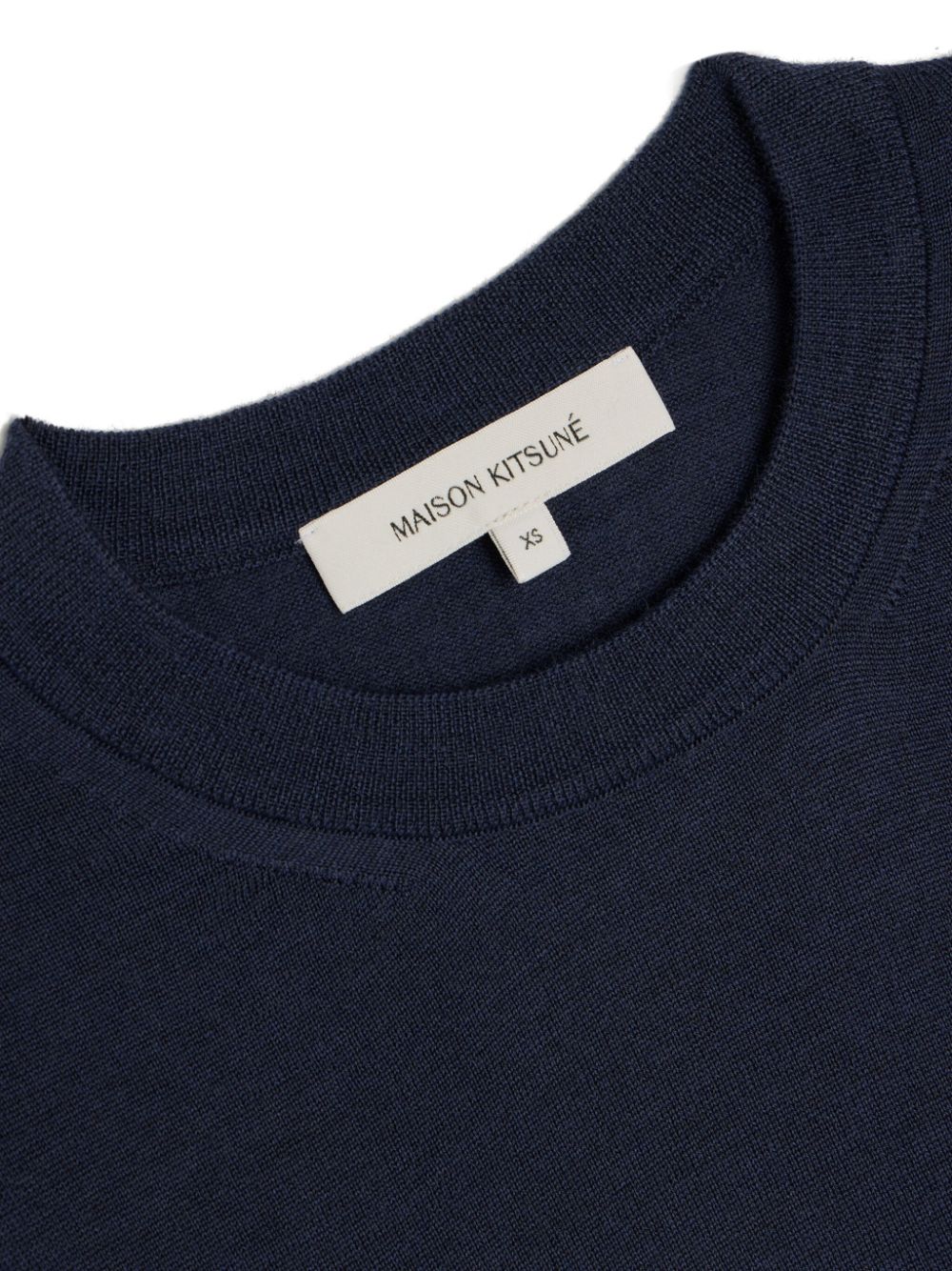 Maison Kitsuné W Baby Fox Patch Regular Jumper Maison Kitsuné