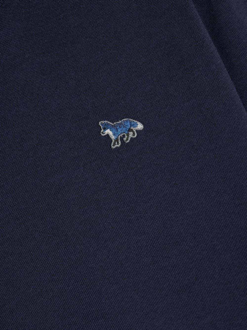 Maison Kitsuné W Baby Fox Patch Regular Jumper Maison Kitsuné