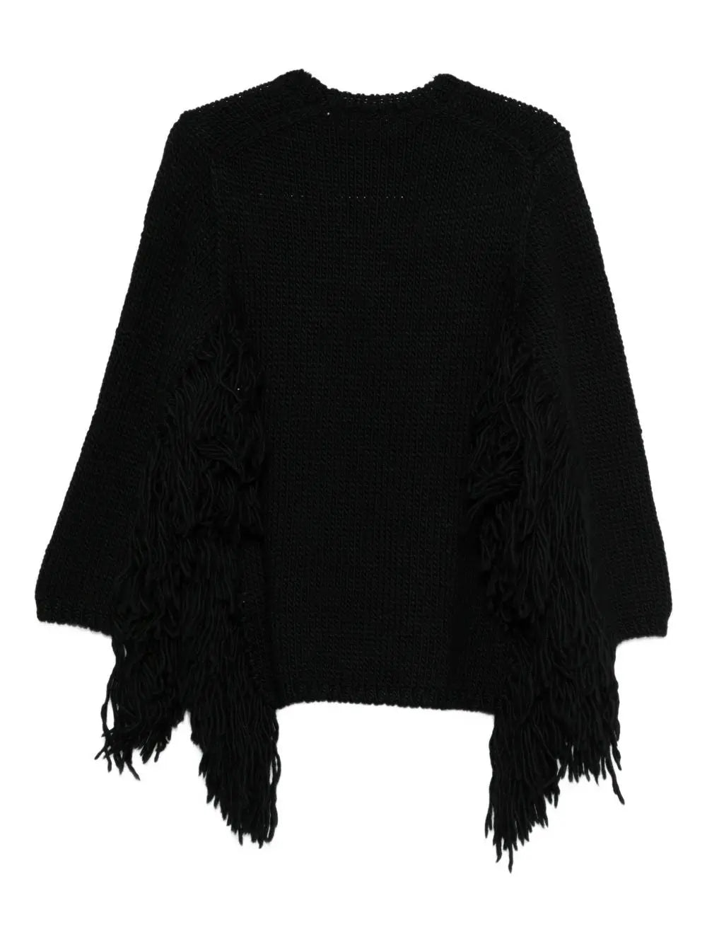 Comme Des Garcons Comme Des GarÃ§ons Fringed Wool Top Comme Des Garcons