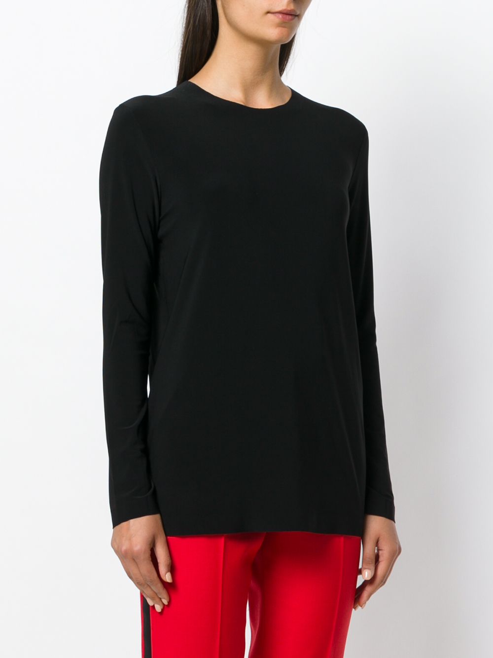 Norma Kamali T-shirts and Polos BLACK