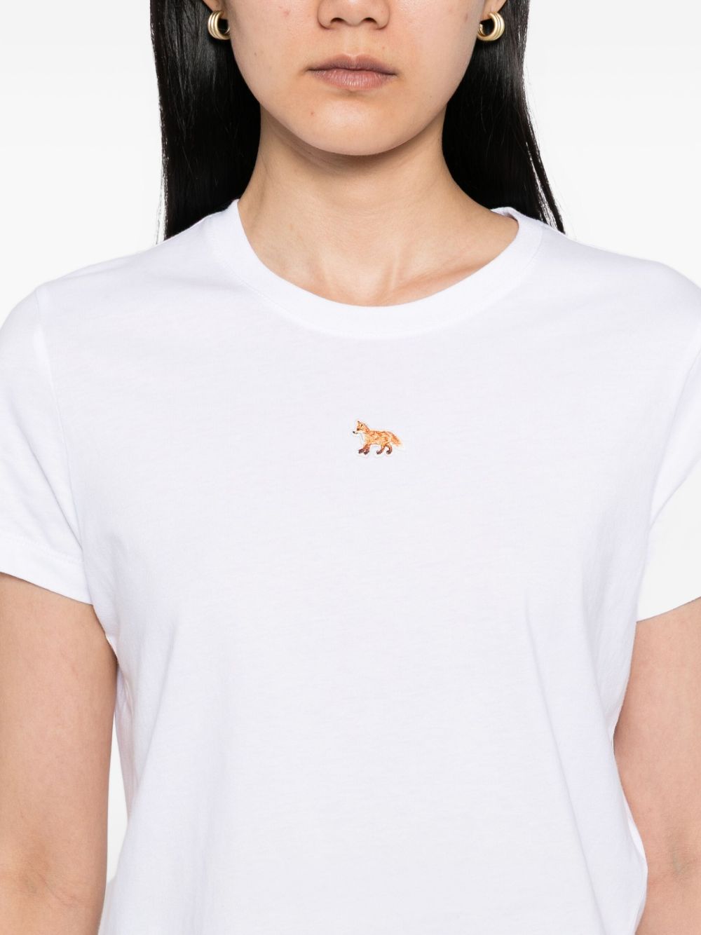 Maison Kitsuné Maison KitsunÃ© Baby Fox cotton t-shirt Maison Kitsuné