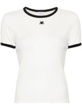 COURREGES PRE T-shirts and Polos WHITE Courreges Pre