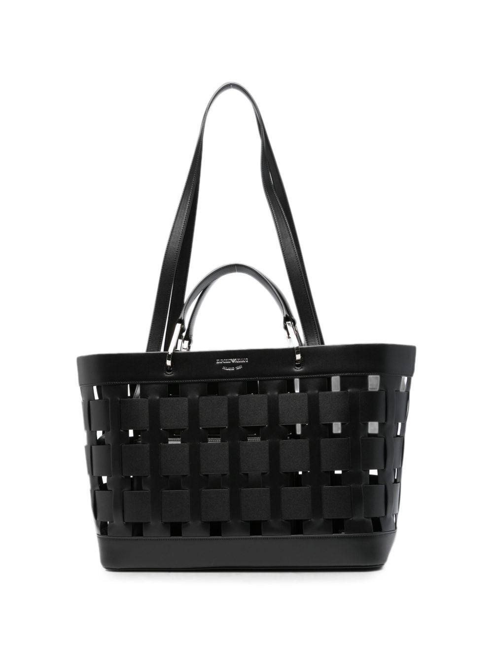 Emporio Armani Woven Tote Bag