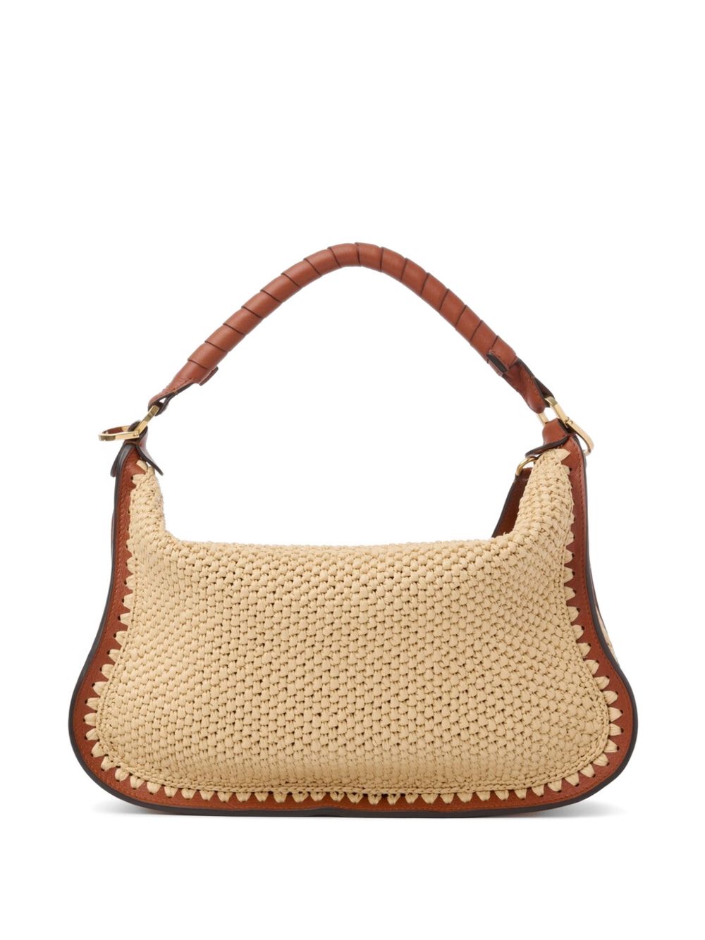 Chloé Marcie small rafia shoulder bag Chloé