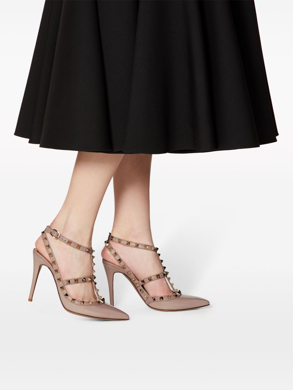 Valentino Garavani Rockstud Patent Leather Pumps