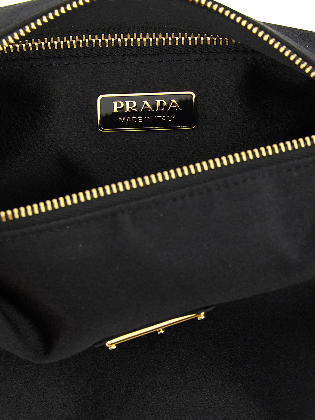 Prada Triangle Logo Shoulder Bag