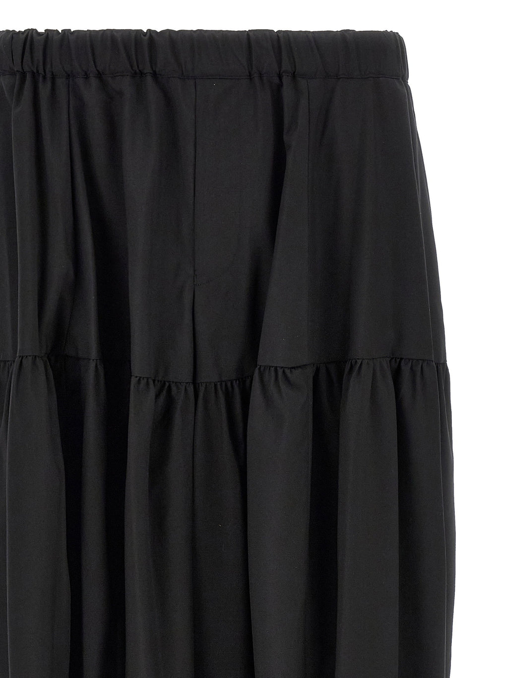 Comme Des Garcons Black Barrel Leg Pants