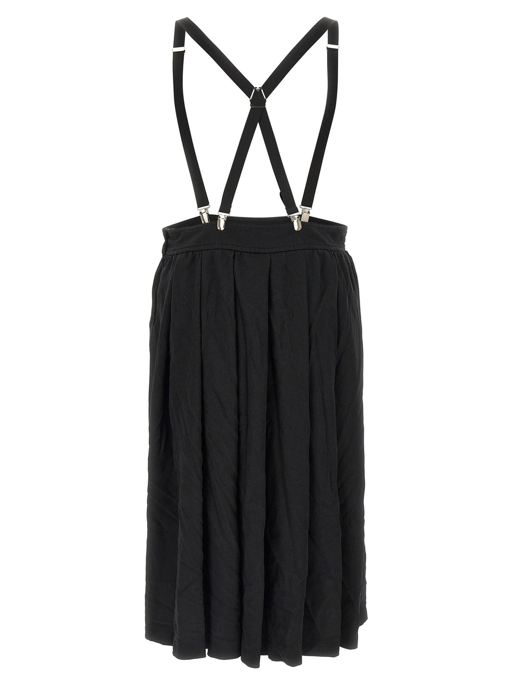 Comme Des Garcons Black Suspender Skirt