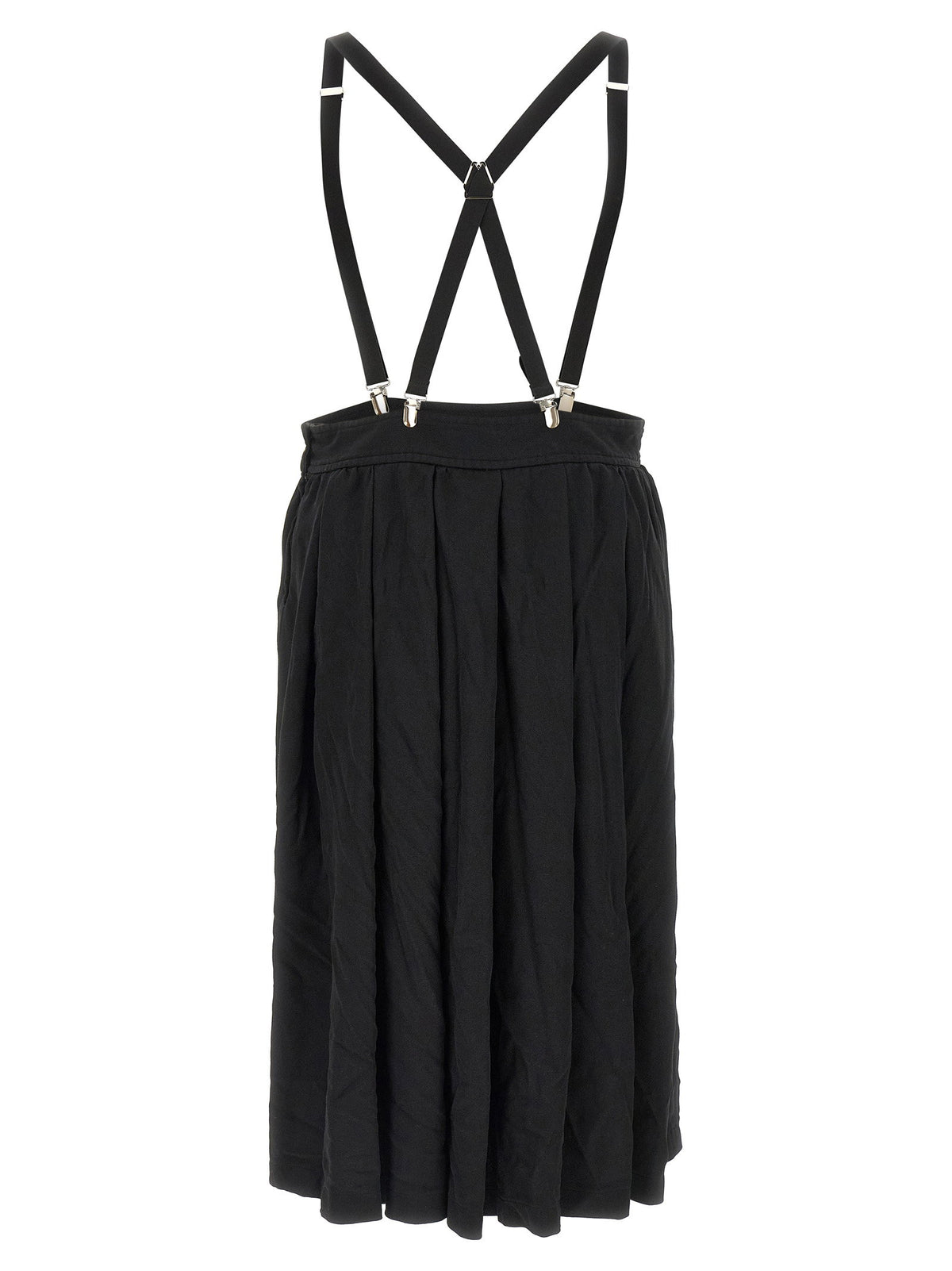 Comme Des Garcons Black Suspender Skirt