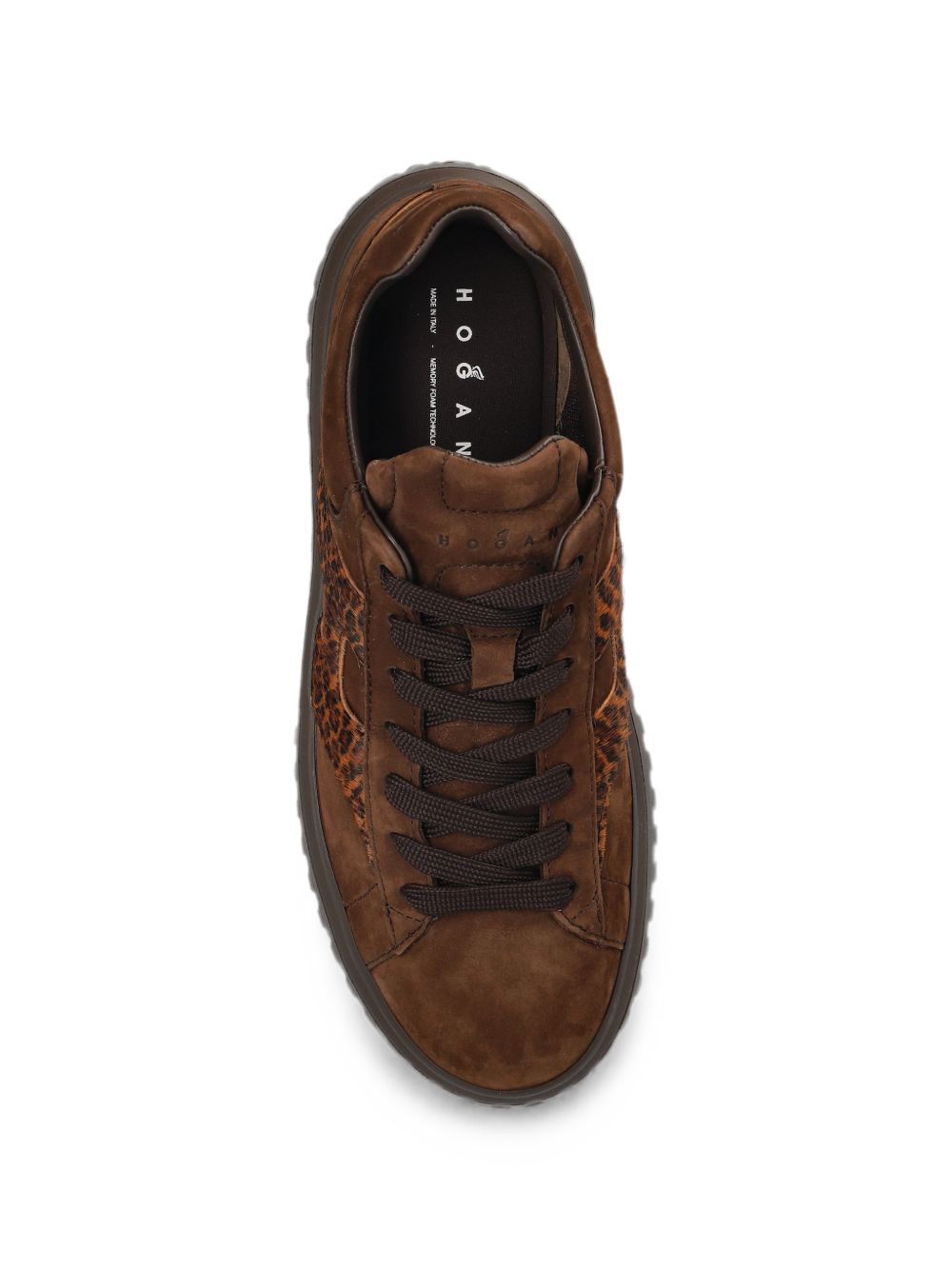 Hogan H-Stripes Leather Sneakers