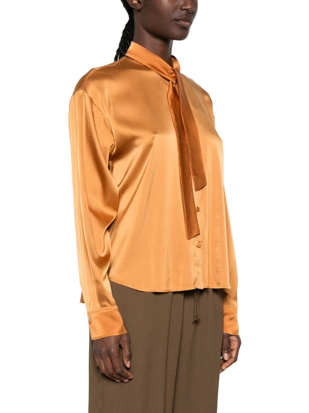 Forte Forte Silk bow-tie shirt Forte Forte