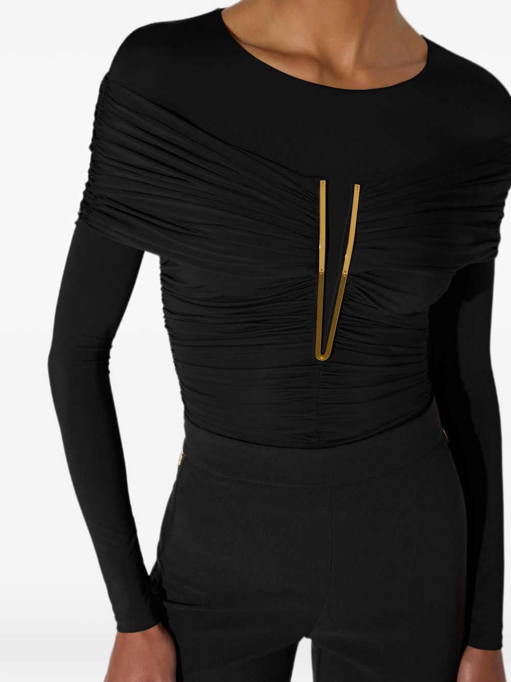 Elisabetta Franchi Top BLACK