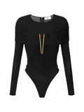 Elisabetta Franchi Top BLACK
