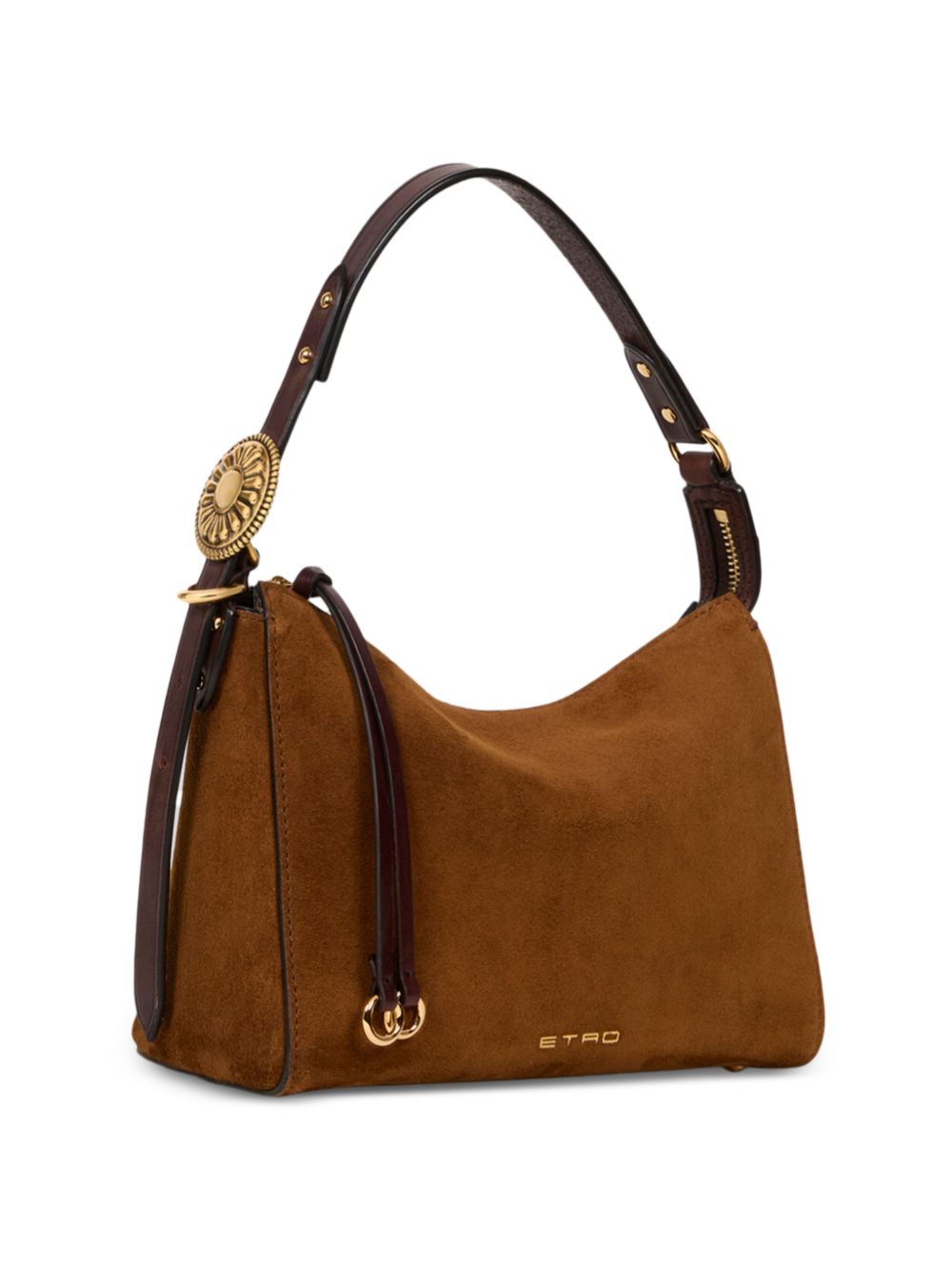 Etro Rosette Small Suede Bag