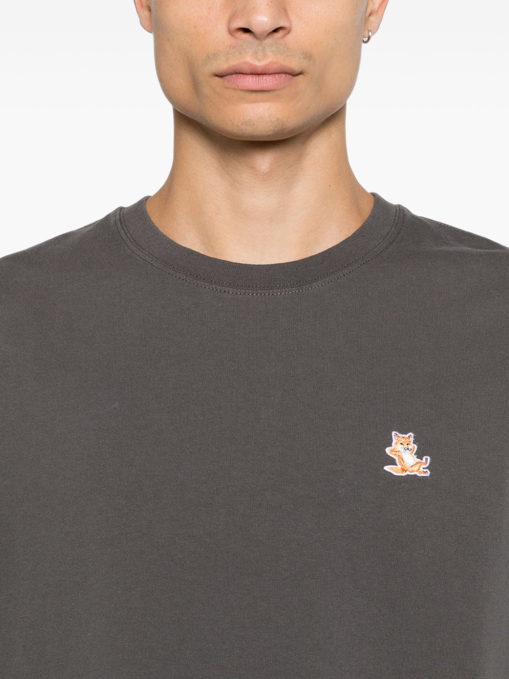 Maison Kitsuné MAISON KITSUNE' T-shirts and Polos DARK GREY